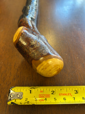 Blackthorn Walking Stick 32 3/4 inch - Handmade in Ireland