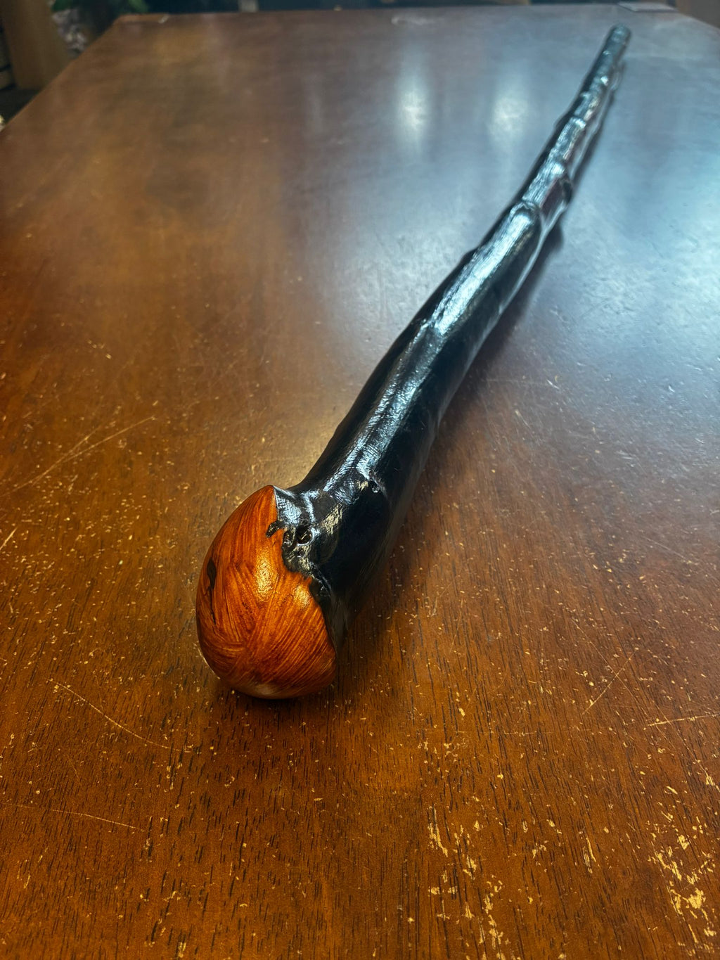 Blackthorn Walking Stick 39 1/2 inch - Handmade in Ireland
