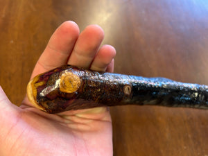 Blackthorn Walking Stick 33 inch - Handmade in Ireland