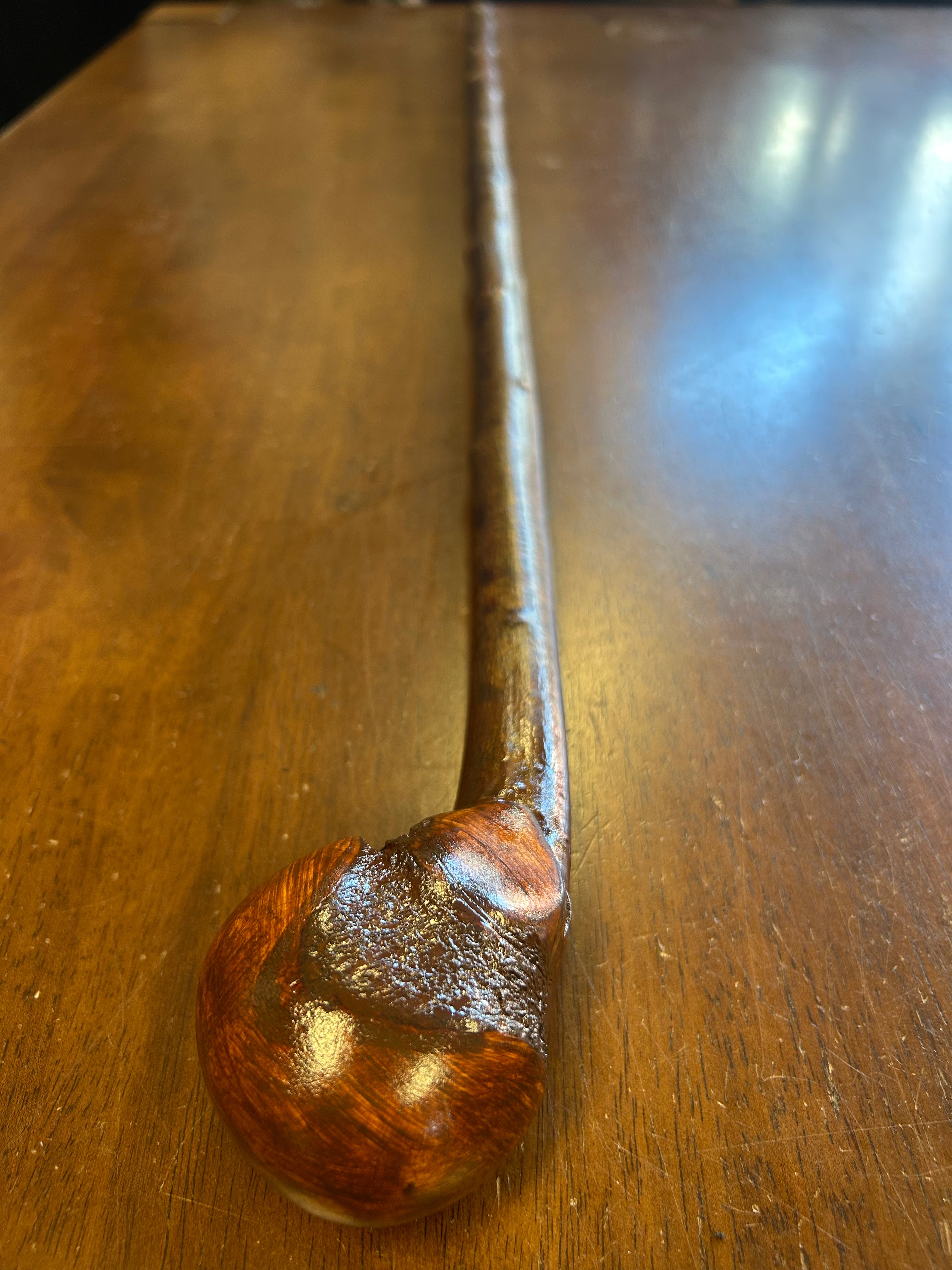 Blackthorn Walking Stick 39 1/4 inch - Handmade in Ireland