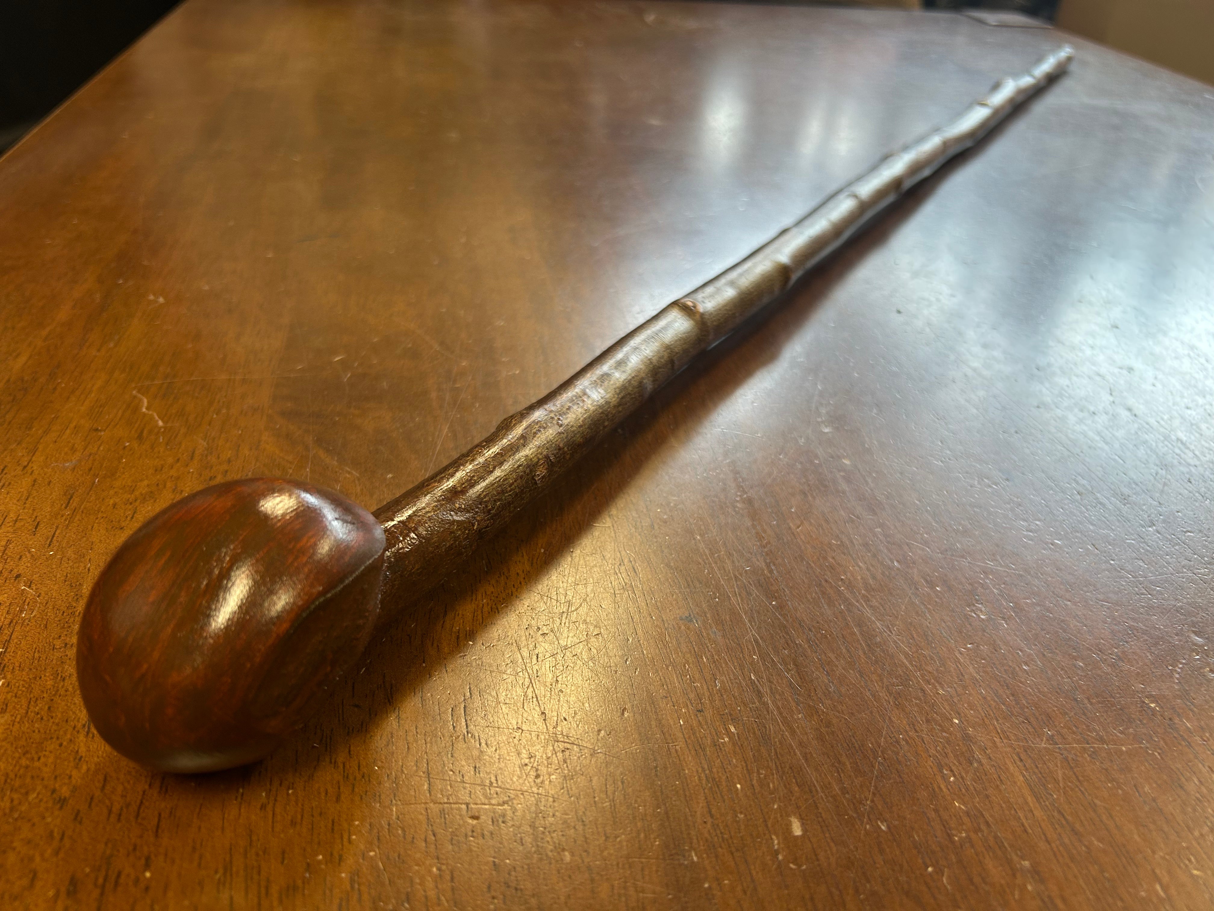 Blackthorn Walking Stick 37 1/2 inch - Handmade in Ireland