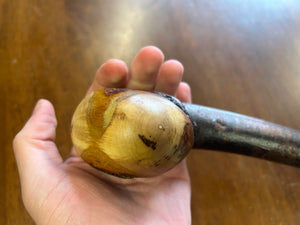 Blackthorn Walking Stick 36 1/4 inch - Handmade in Ireland