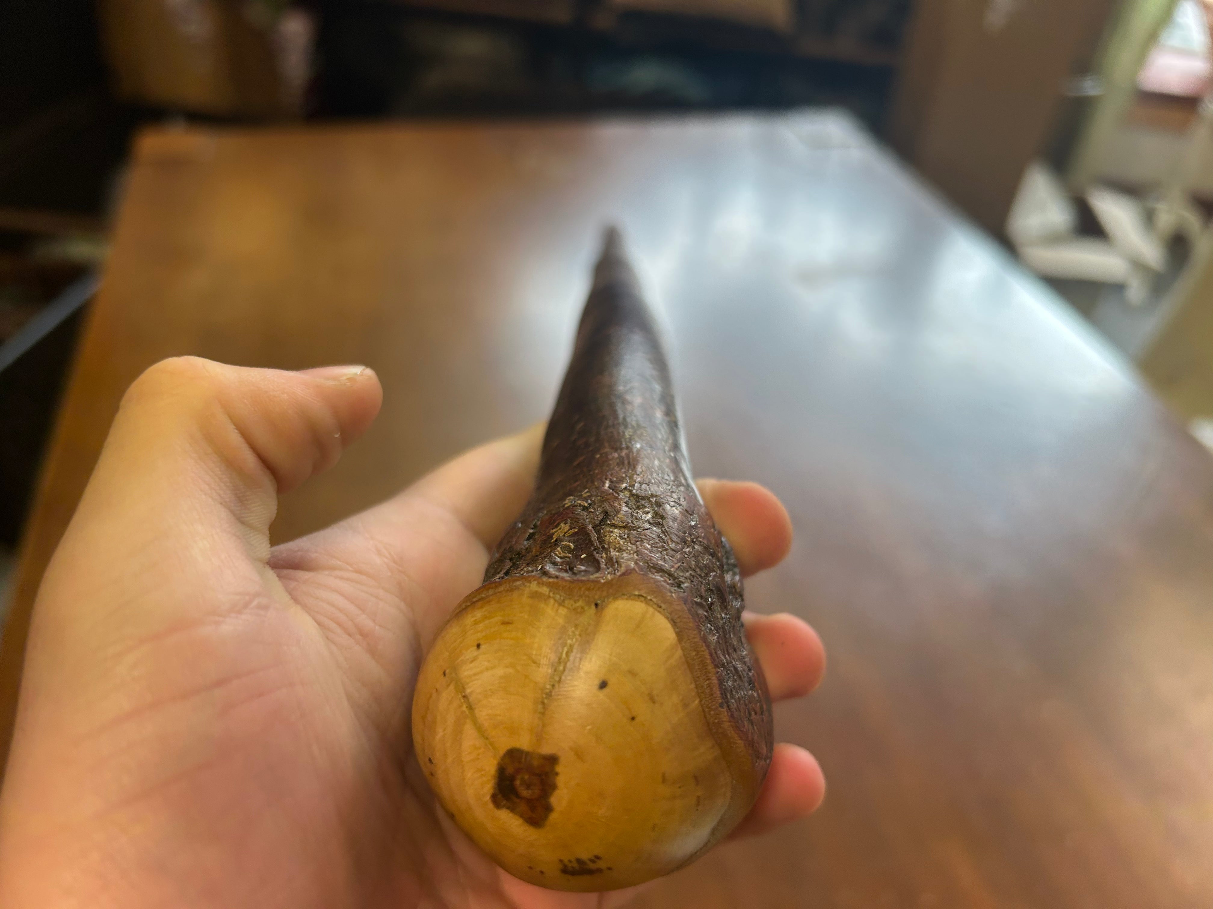 Blackthorn Walking Stick 36 1/4 inch - Handmade in Ireland