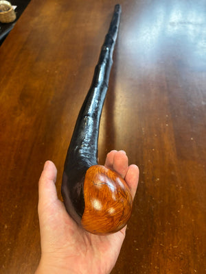 Blackthorn Walking Stick 39 3/4 inch - Handmade in Ireland