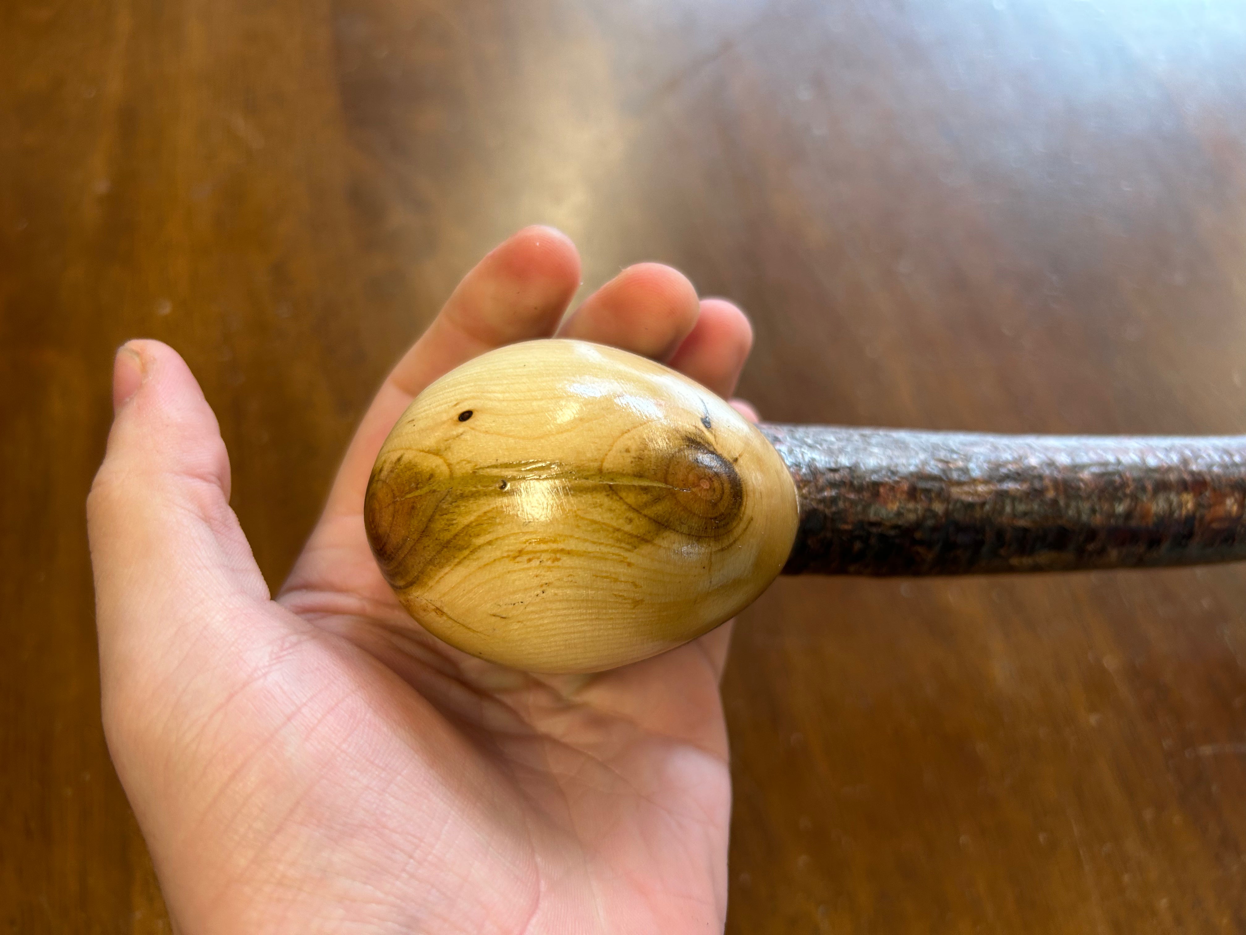 Blackthorn Walking Stick 39 1/4 inch - Handmade in Ireland