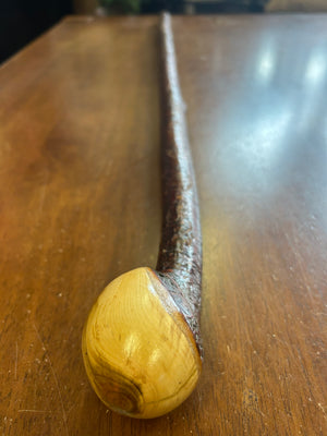 Blackthorn Walking Stick 39 1/4 inch - Handmade in Ireland