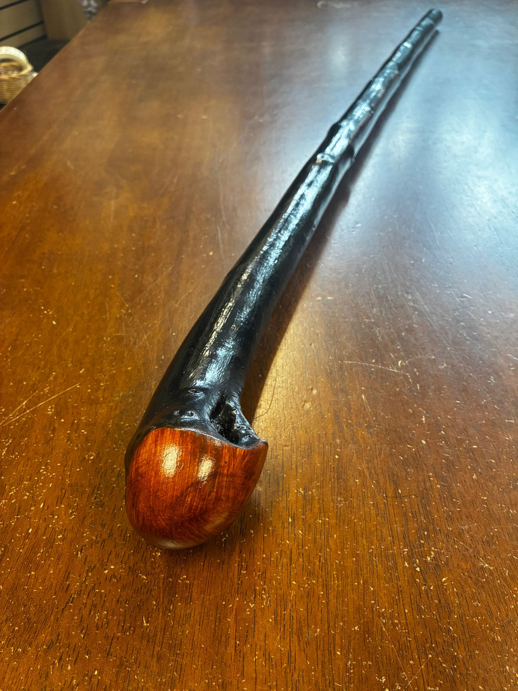 Blackthorn Walking Stick 39 3/4 inch - Handmade in Ireland