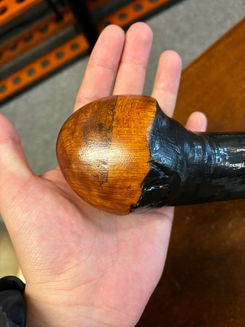 Blackthorn Walking Stick 39 3/4 inch - Handmade in Ireland