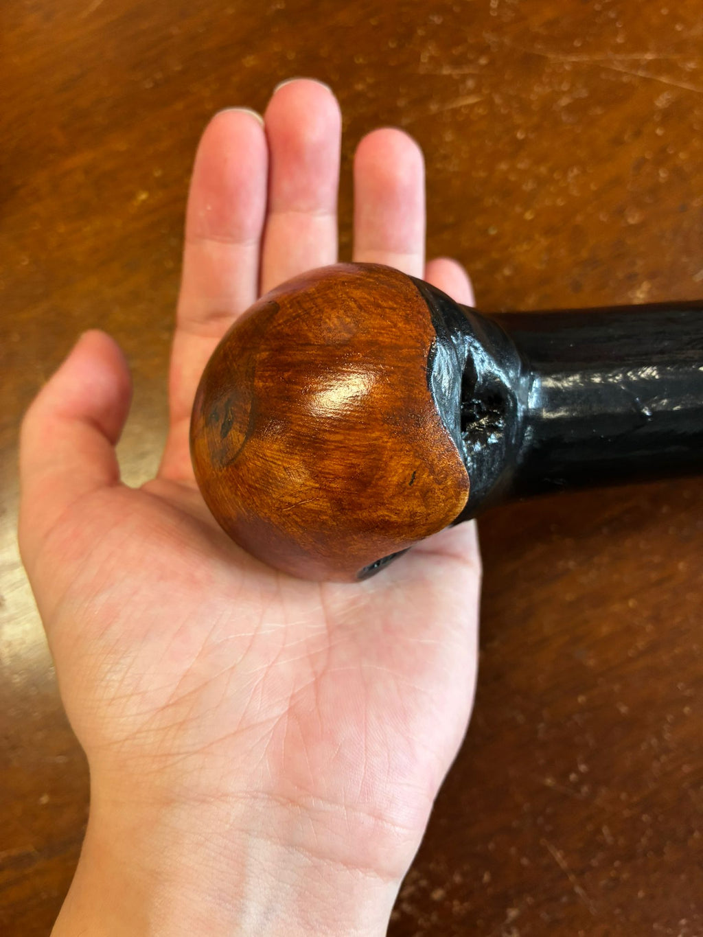 Blackthorn Walking Stick 39 1/2 inch - Handmade in Ireland