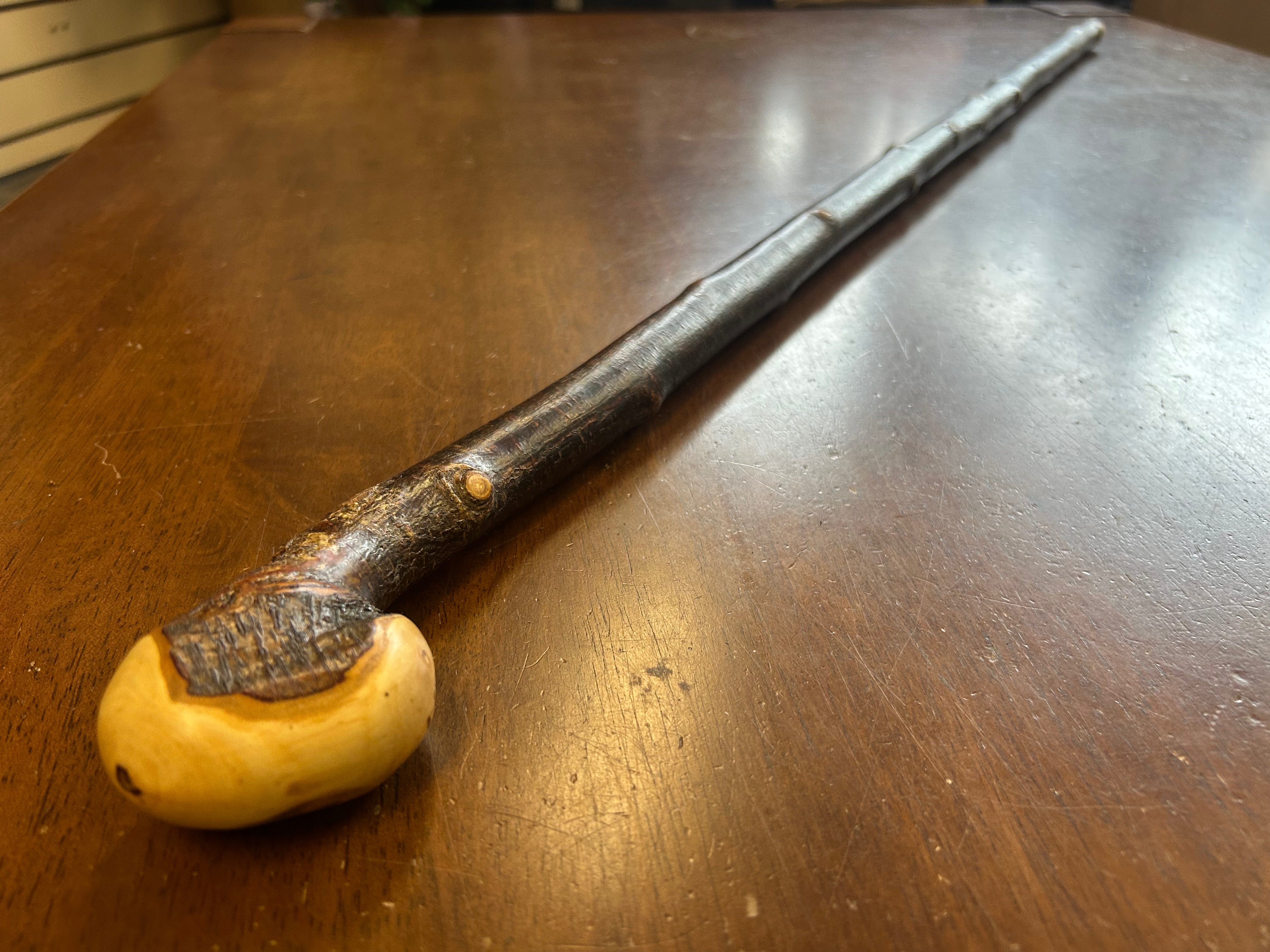Blackthorn Walking Stick 37 1/2 inch - Handmade in Ireland