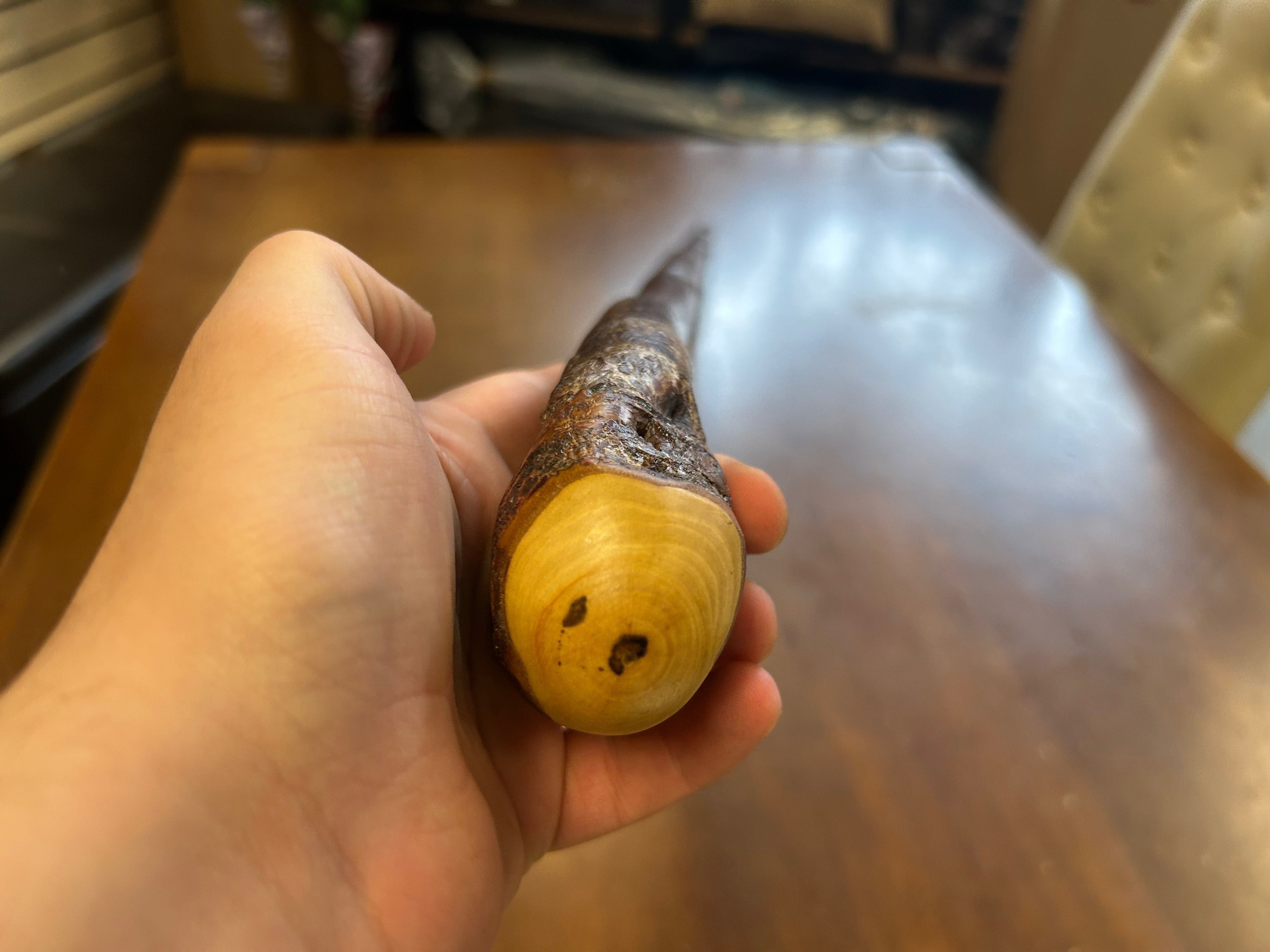 Blackthorn Walking Stick 37 1/2 inch - Handmade in Ireland