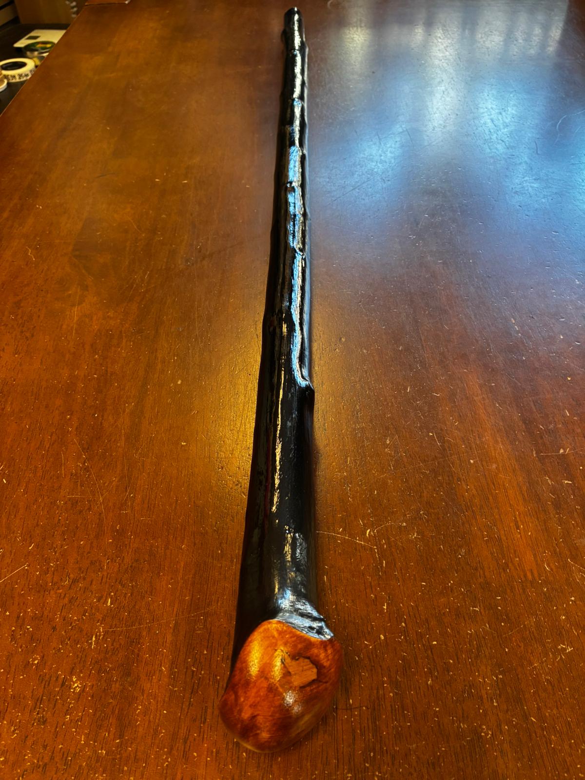 Blackthorn Walking Stick 39 1/2 inch - Handmade in Ireland