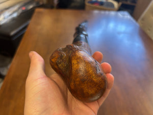 Blackthorn Walking Stick 36 1/4 inch - Handmade in Ireland