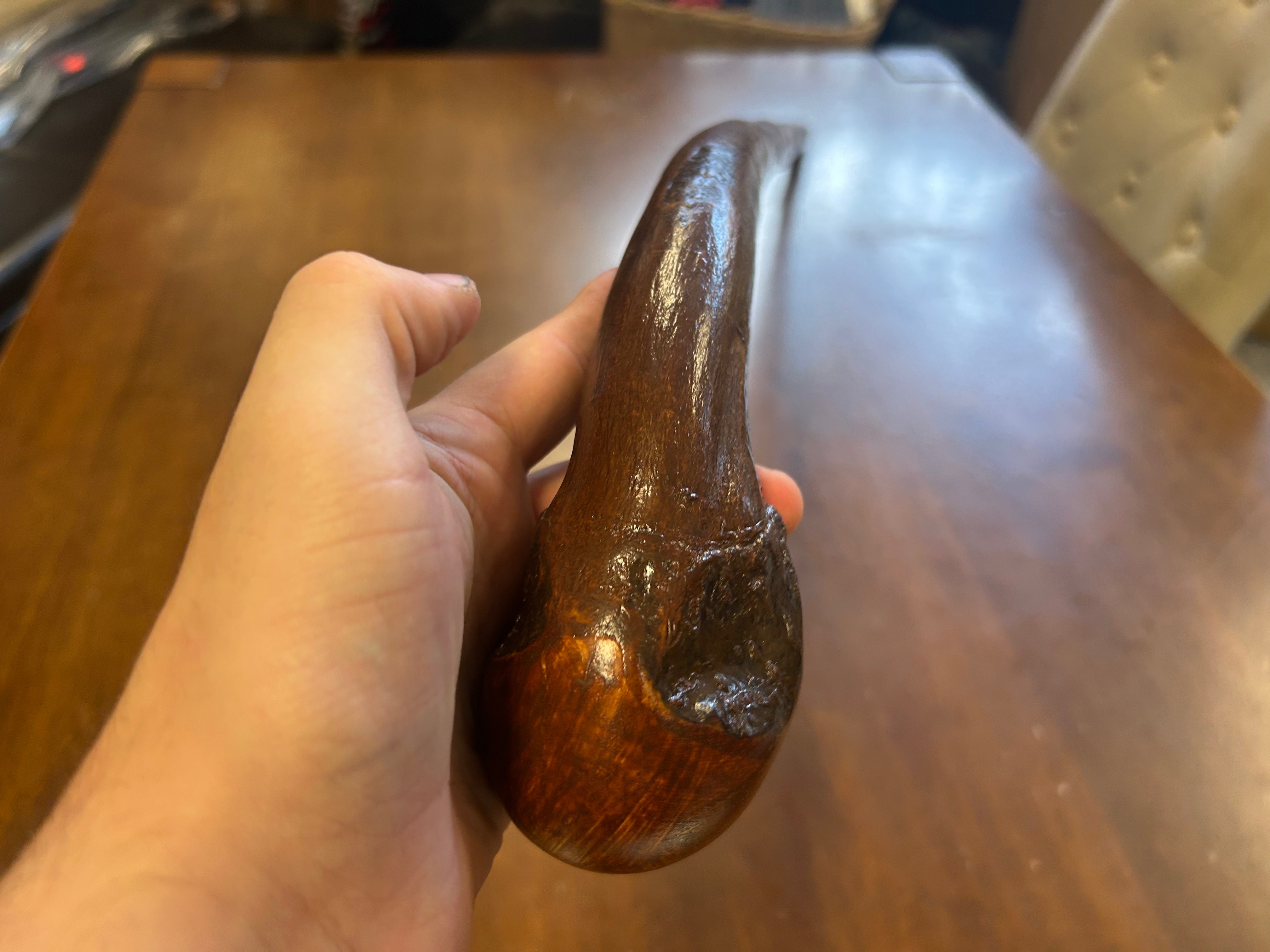 Blackthorn Walking Stick 37 1/2 inch - Handmade in Ireland