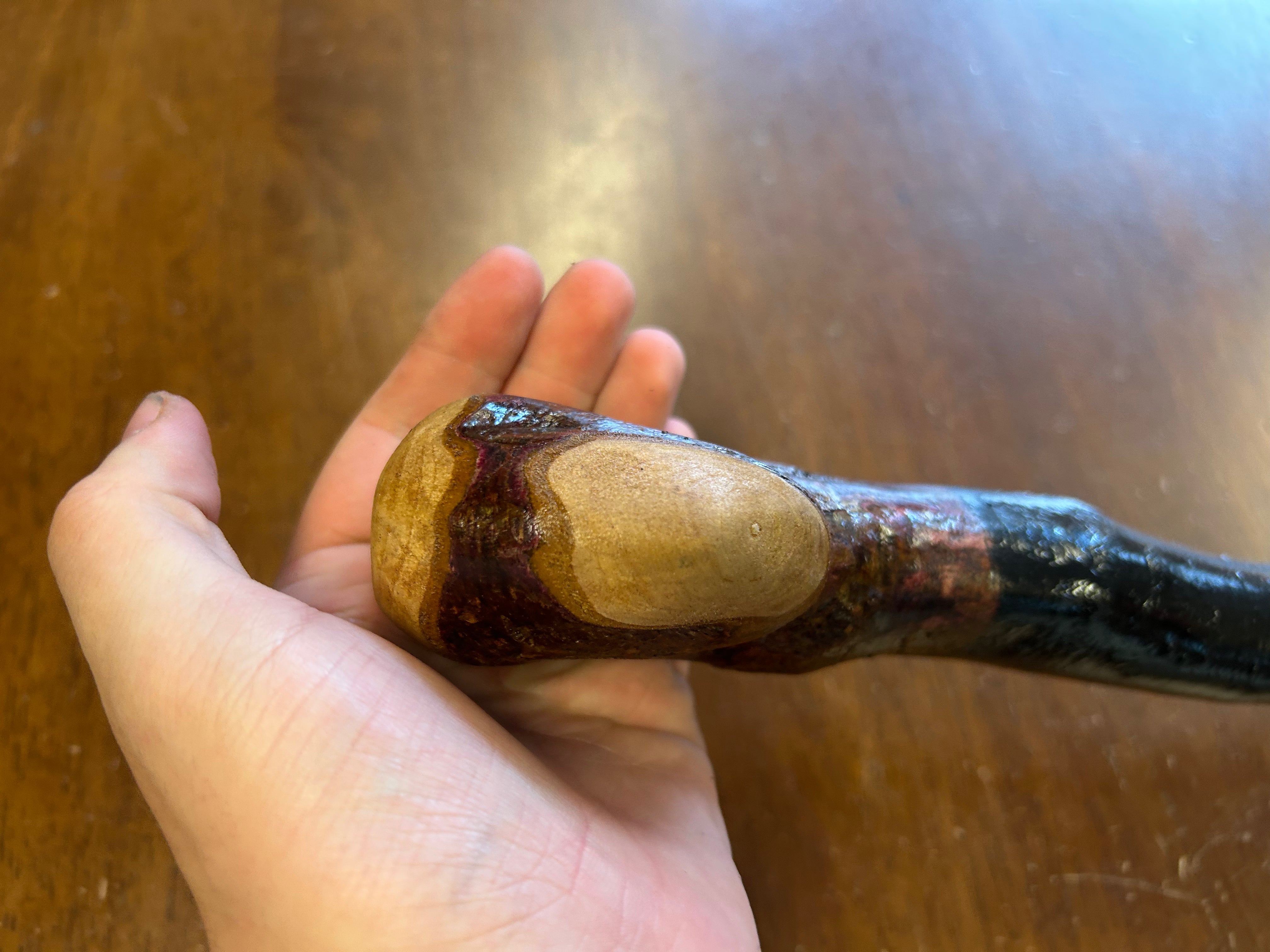Blackthorn Walking Stick 38 1/4 inch - Handmade in Ireland
