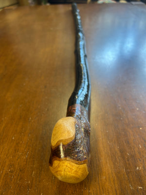 Blackthorn Walking Stick 38 1/4 inch - Handmade in Ireland
