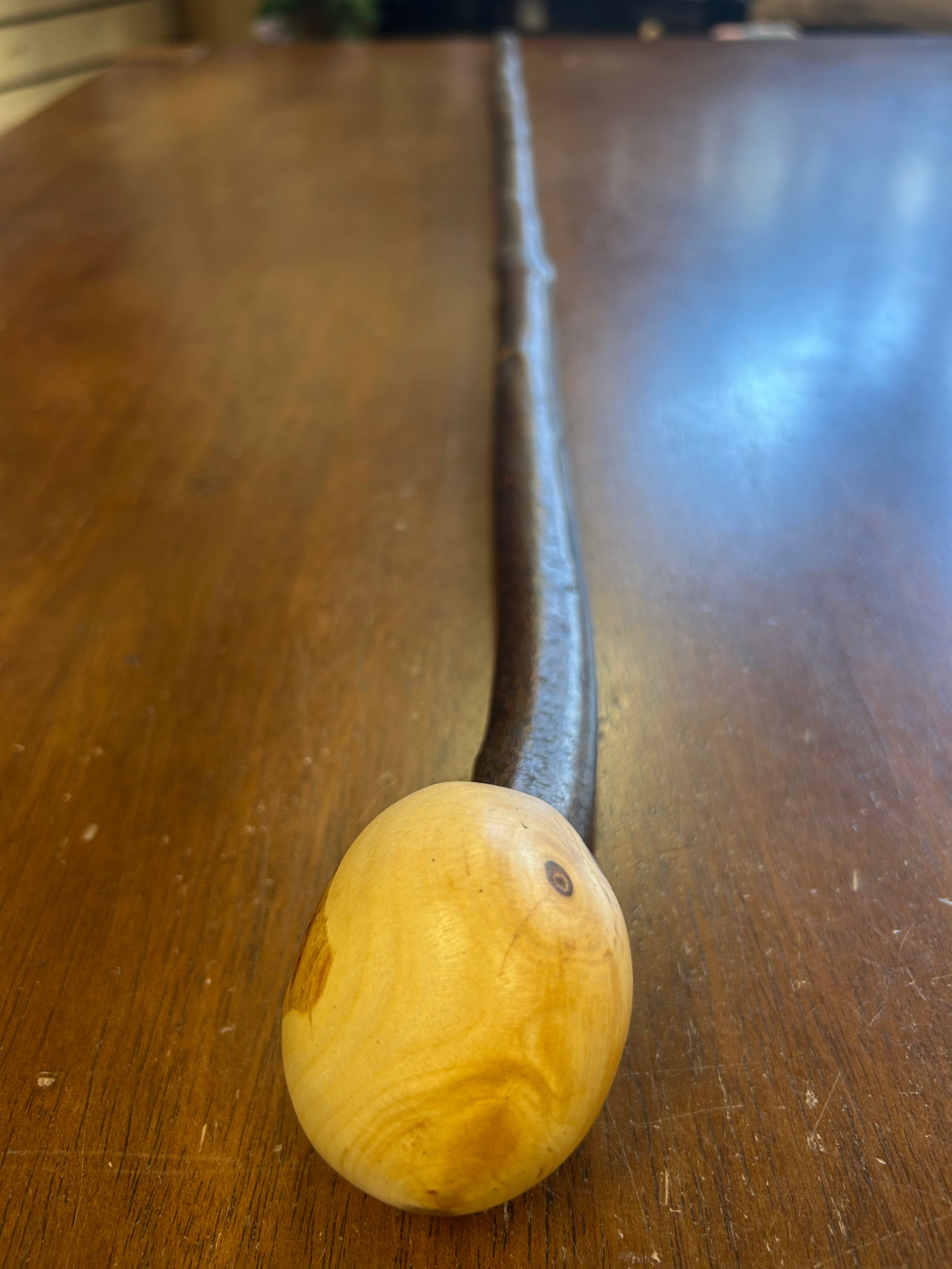 Blackthorn Walking Stick 39 1/4 inch - Handmade in Ireland