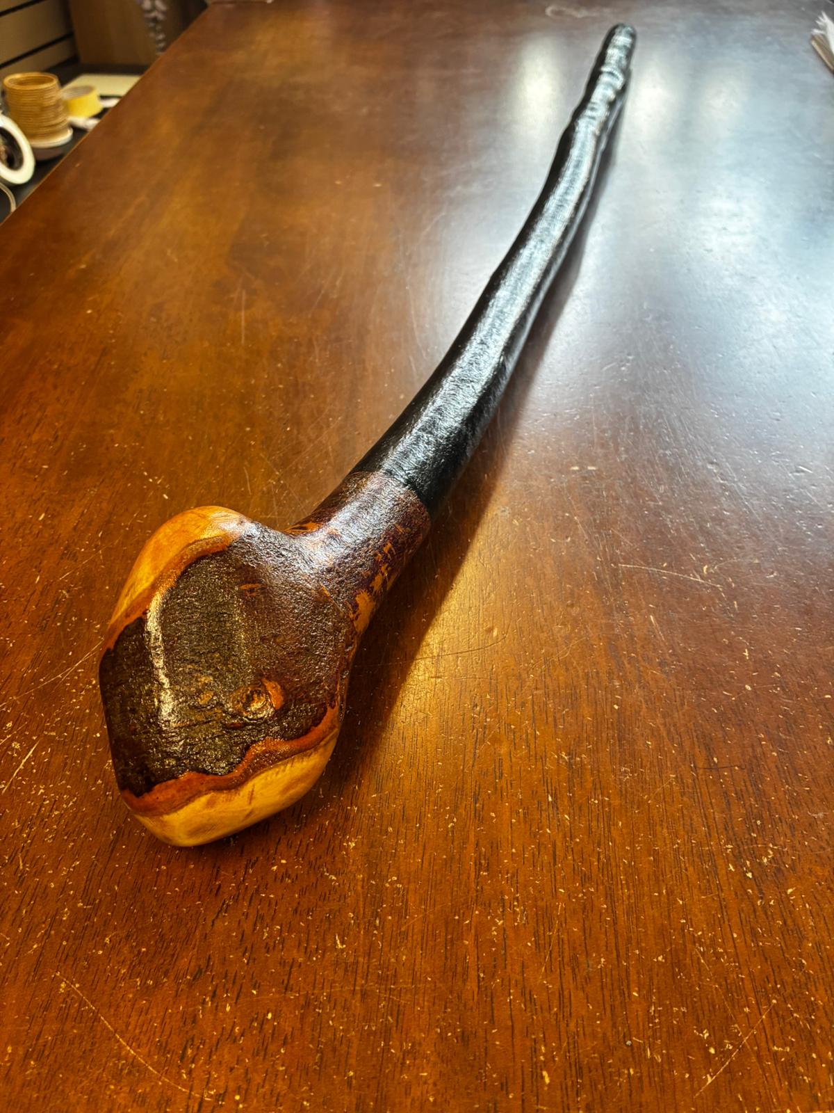 Blackthorn Walking Stick 37 1/2 inch - Handmade in Ireland