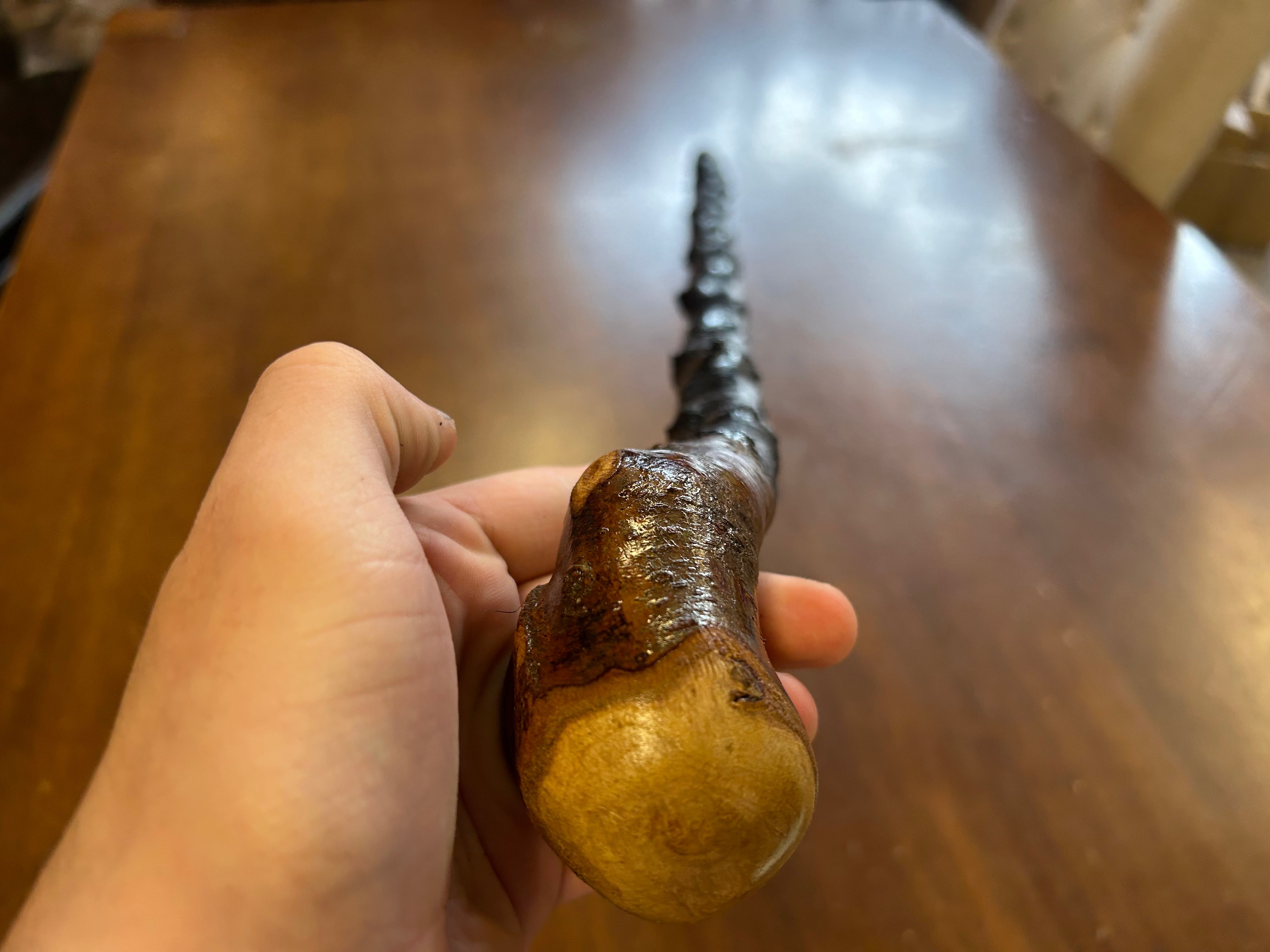 Blackthorn Walking Stick 31 1/4 inch - Handmade in Ireland