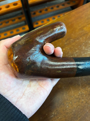 Blackthorn Walking Stick 39 3/4 inch - Handmade in Ireland