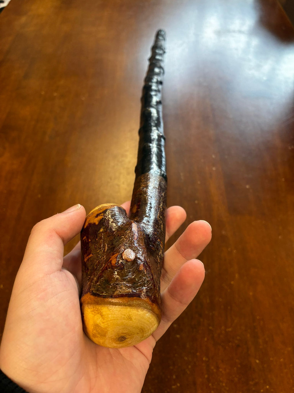 Blackthorn Walking Stick 35 inch - Handmade in Ireland