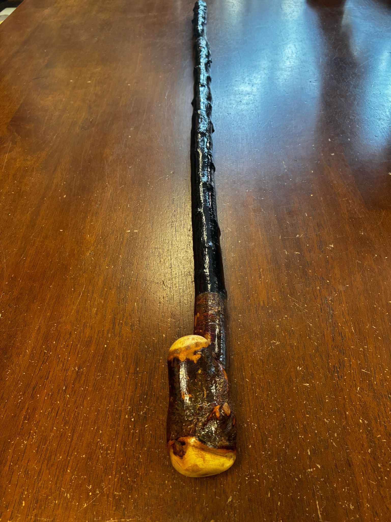 Blackthorn Walking Stick 35 inch - Handmade in Ireland
