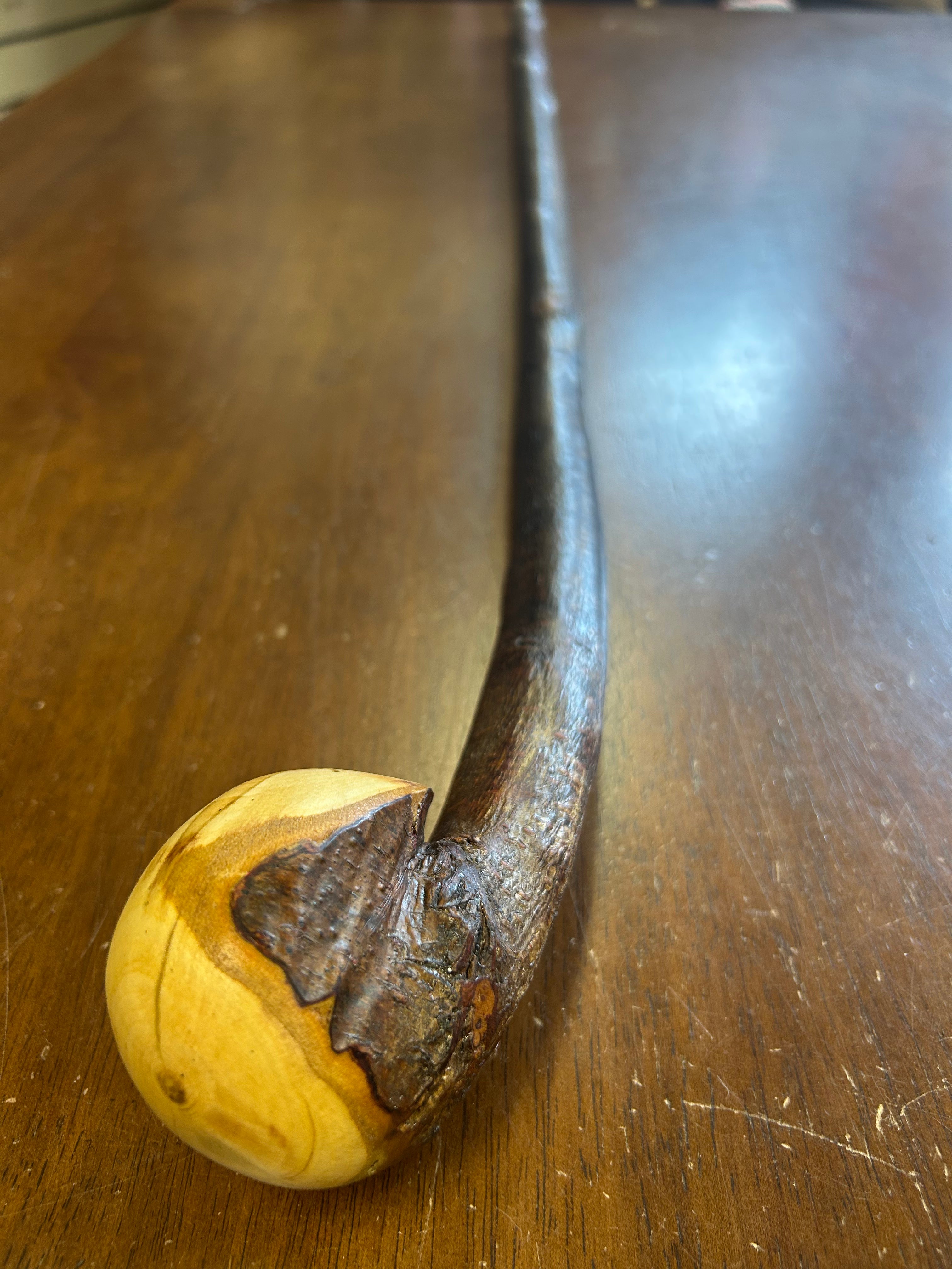 Blackthorn Walking Stick 39 1/4 inch - Handmade in Ireland