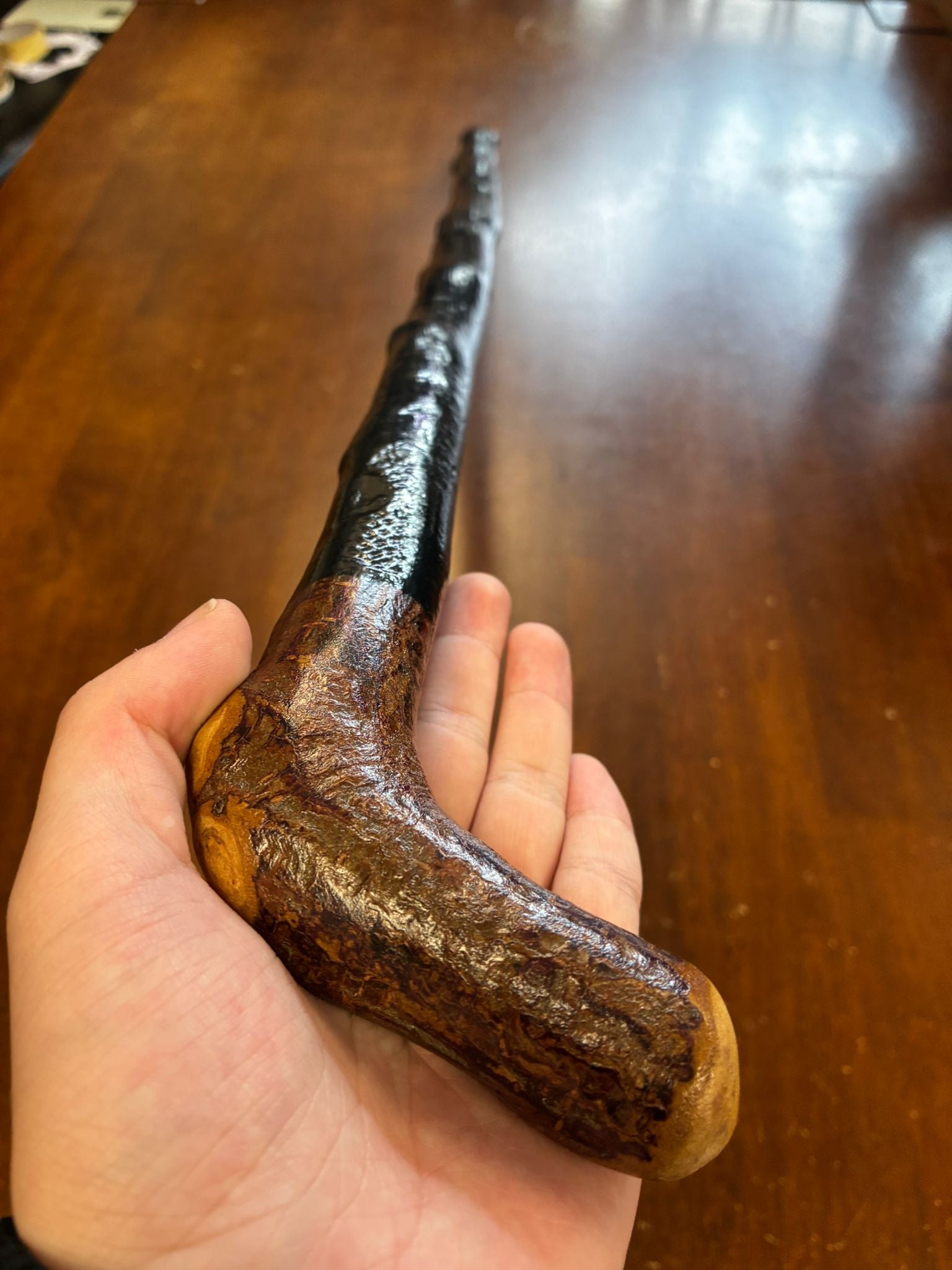 Blackthorn Walking Stick 36 inch - Handmade in Ireland.