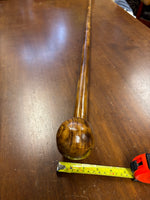 The Original Shillelagh Scorched- Handcrafted Walking Stick Oak