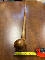 The Original Shillelagh Scorched- Handcrafted Walking Stick Oak
