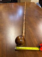 The Original Shillelagh Scorched- Handcrafted Walking Stick Oak