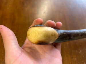 Blackthorn Walking Stick 37 1/4 inch - Handmade in Ireland