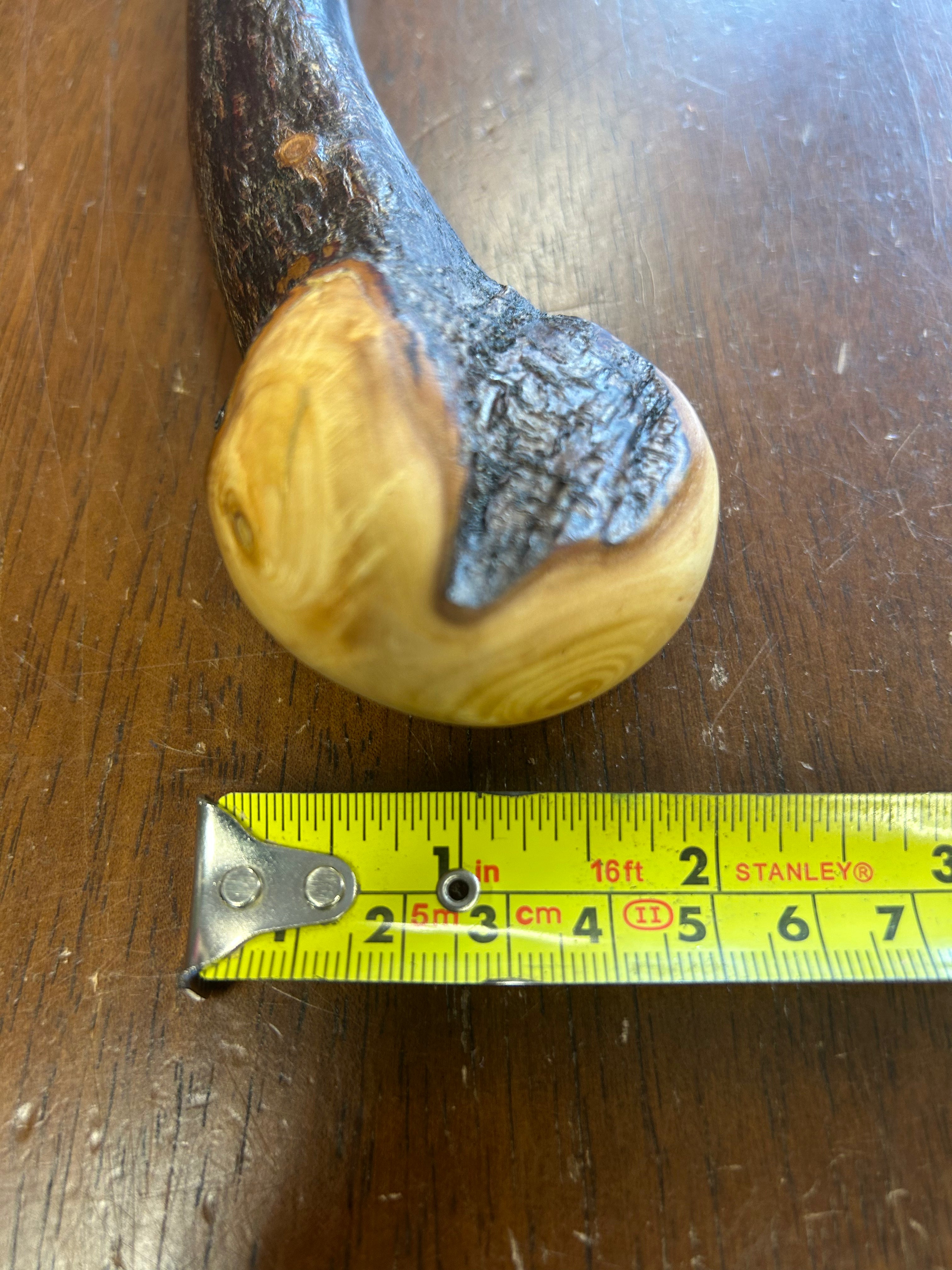 Blackthorn Walking Stick 37 1/4 inch - Handmade in Ireland