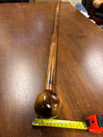 The Original Shillelagh Scorched- Handcrafted Walking Stick Oak