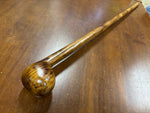 The Original Shillelagh Scorched- Handcrafted Walking Stick Oak