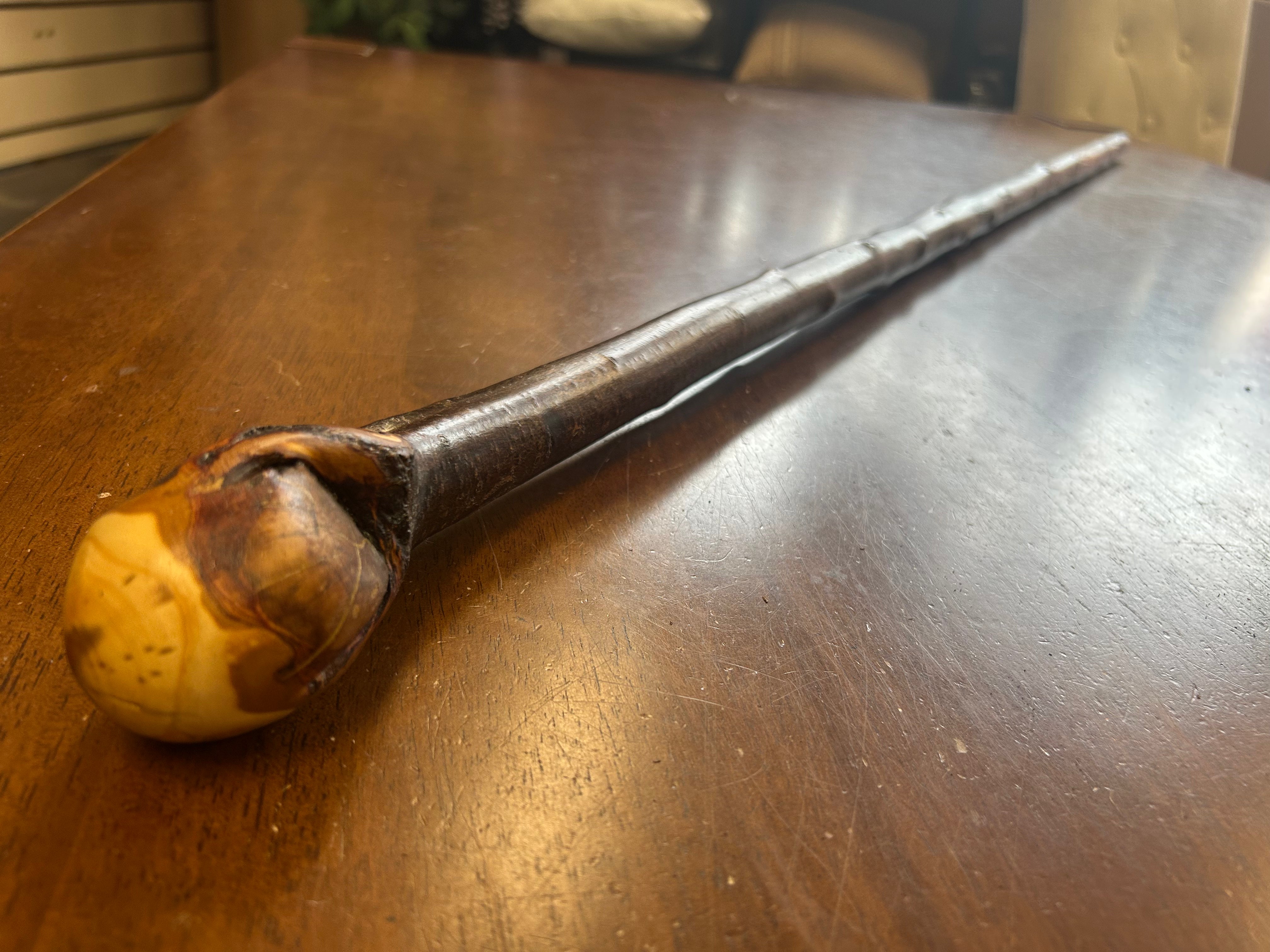 Blackthorn Walking Stick 39 1/4 inch - Handmade in Ireland
