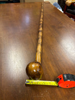 The Original Shillelagh Scorched- Handcrafted Walking Stick Oak