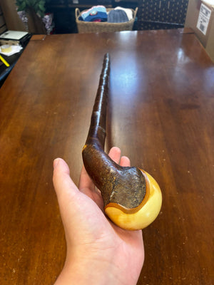 Blackthorn Walking Stick 38 1/2 inch - Handmade in Ireland