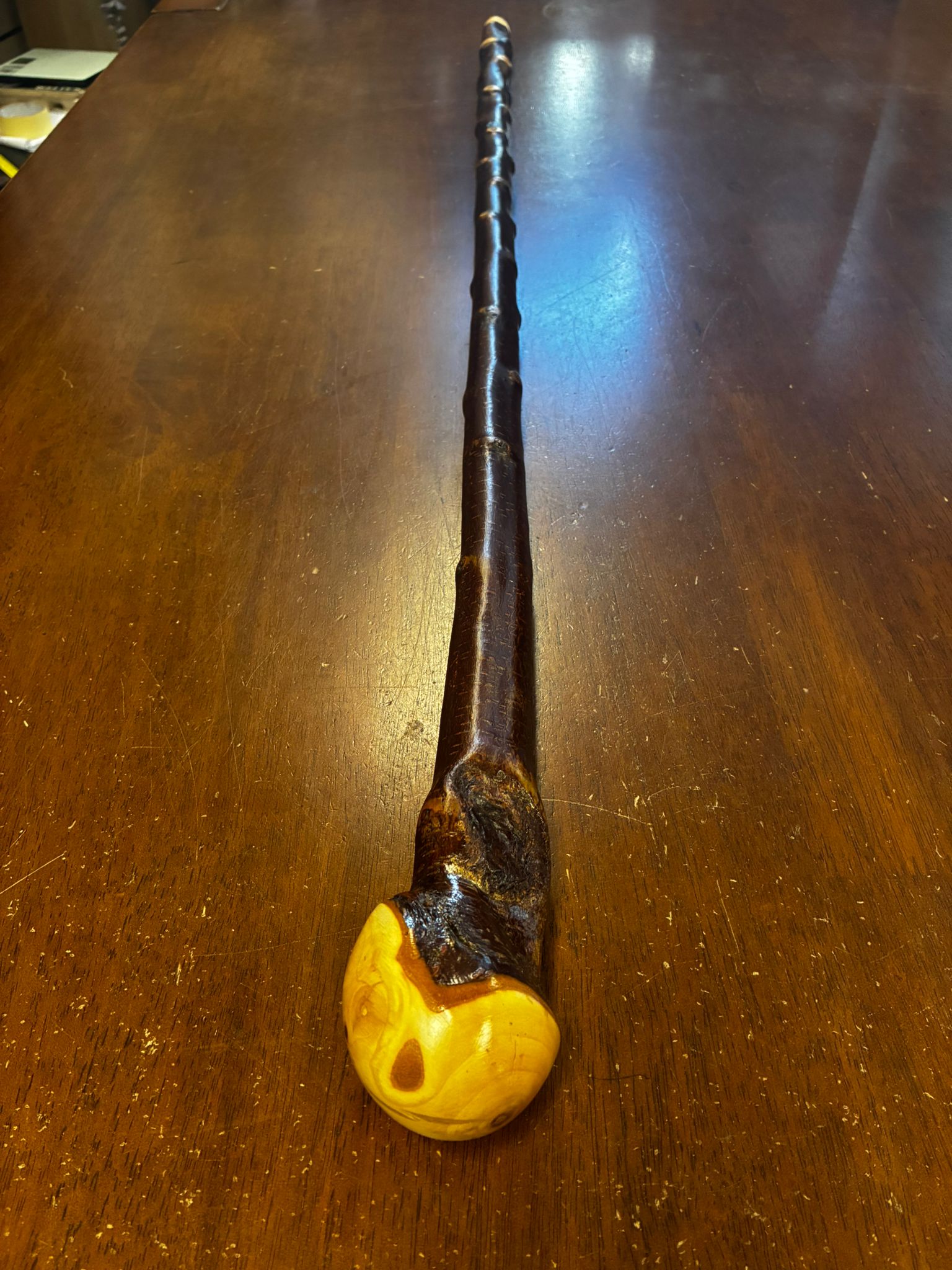 Blackthorn Walking Stick 39 inch - Handmade in Ireland