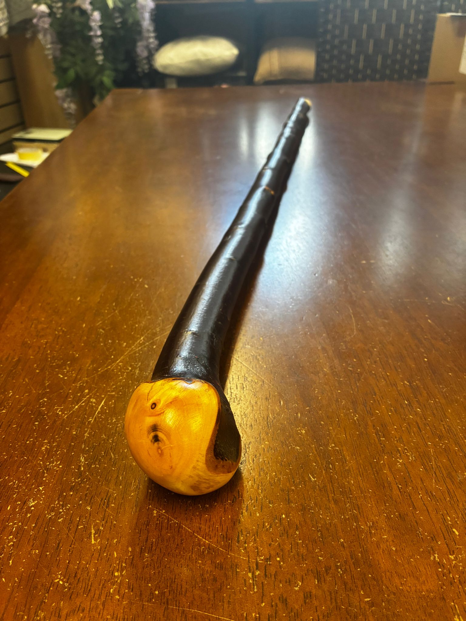 Blackthorn Walking Stick 36 3/8 inch - Handmade in Ireland