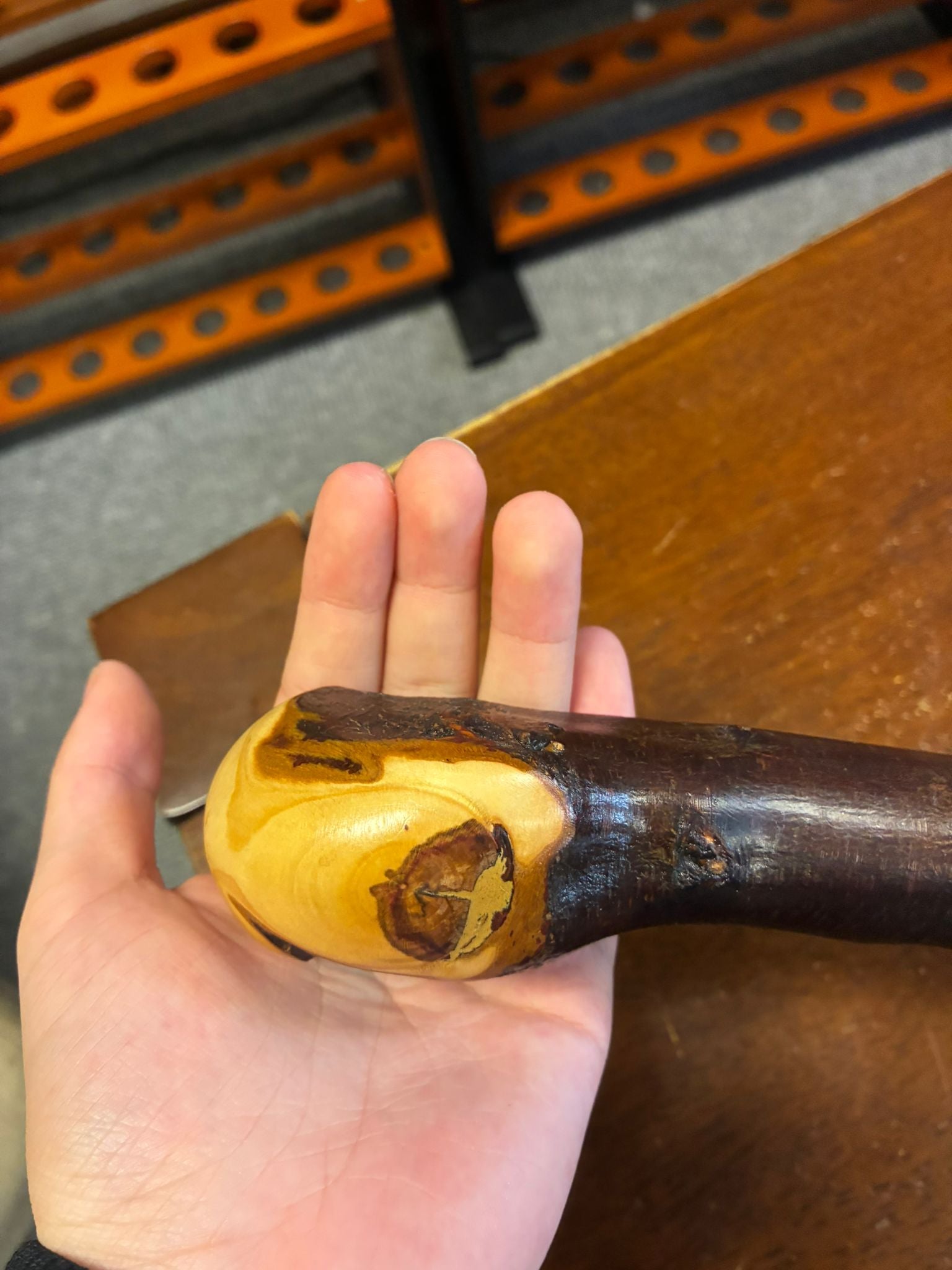 Blackthorn Walking Stick 38 1/2 inch - Handmade in Ireland