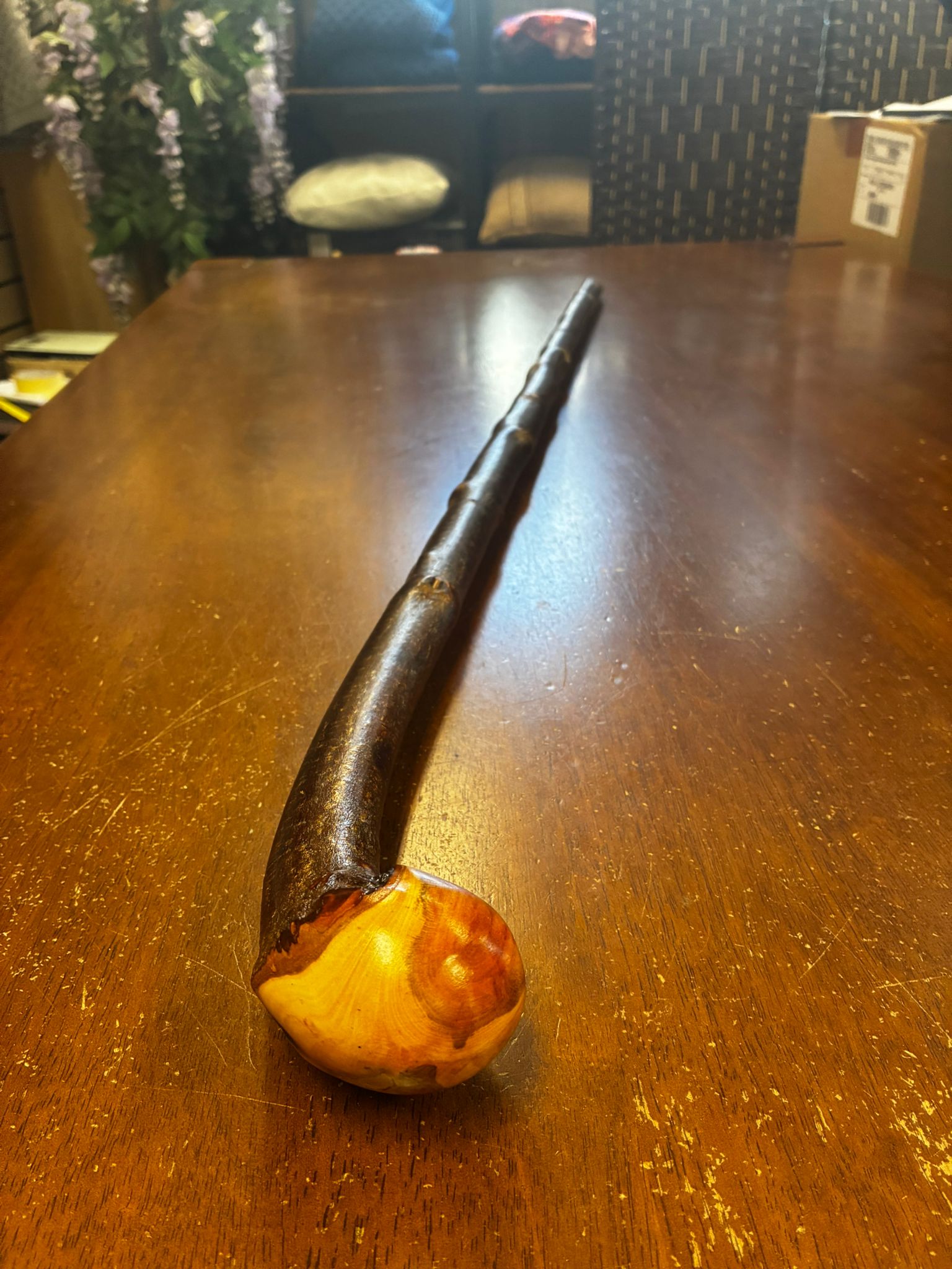 Blackthorn Walking Stick 39 1/2 inch - Handmade in Ireland