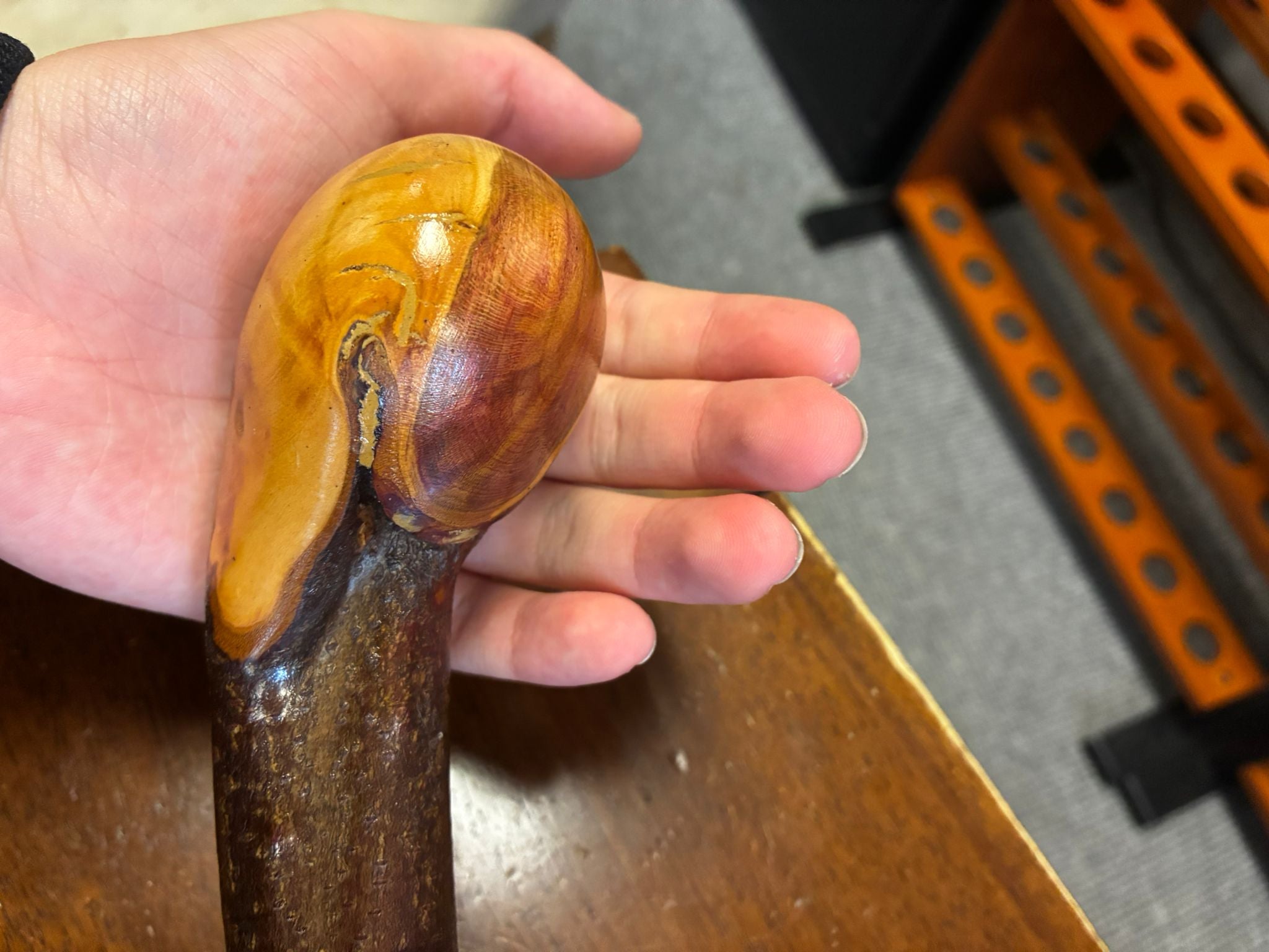 Blackthorn Walking Stick 39 1/2 inch - Handmade in Ireland