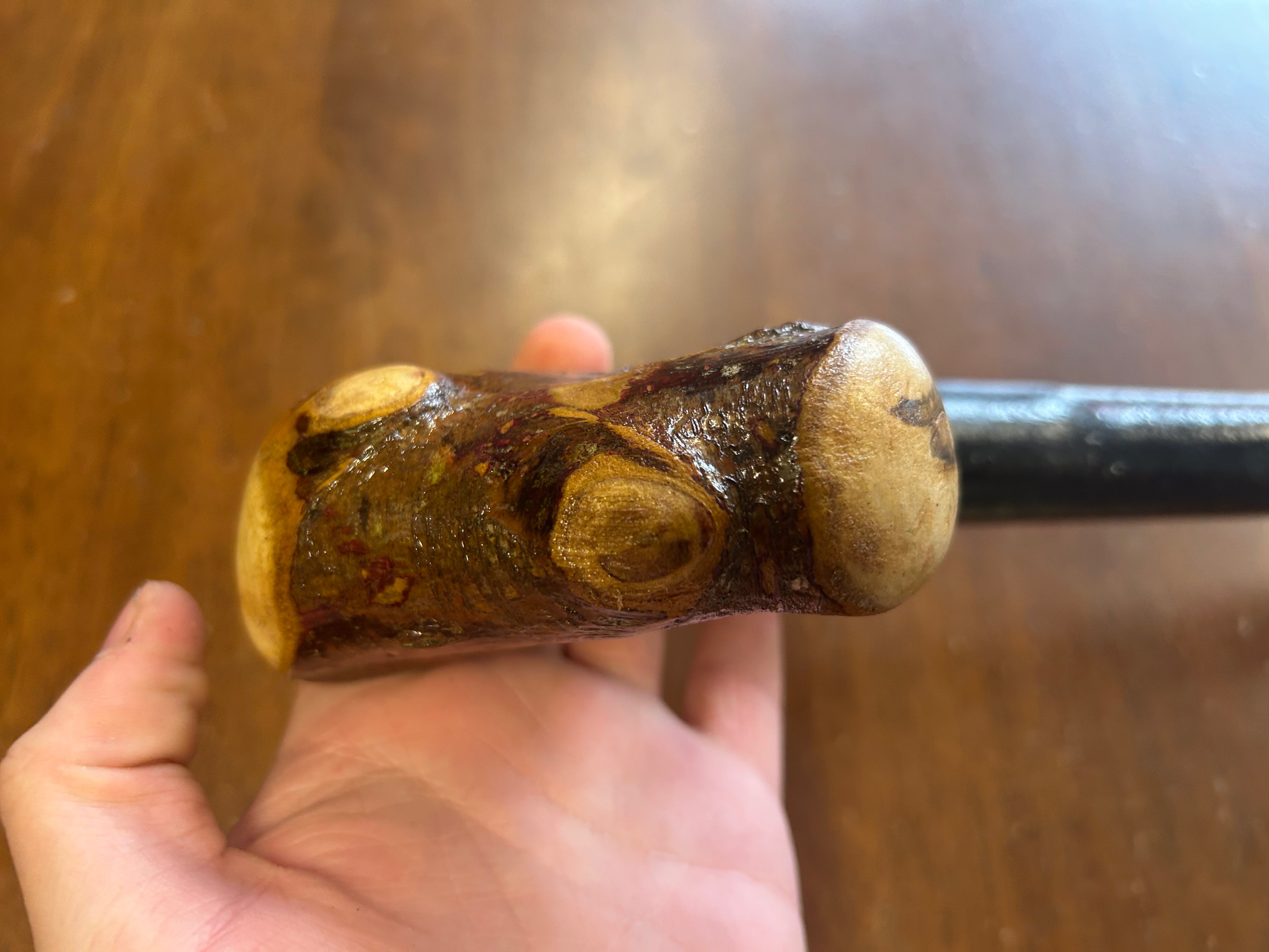 Blackthorn Walking Stick 35 inch - Handmade in Ireland