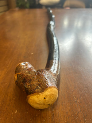 Blackthorn Walking Stick 35 inch - Handmade in Ireland