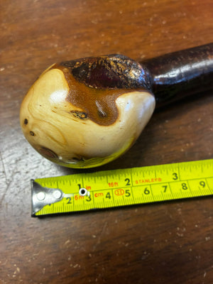 Blackthorn Walking Stick 37 3/4 inch - Handmade in Ireland