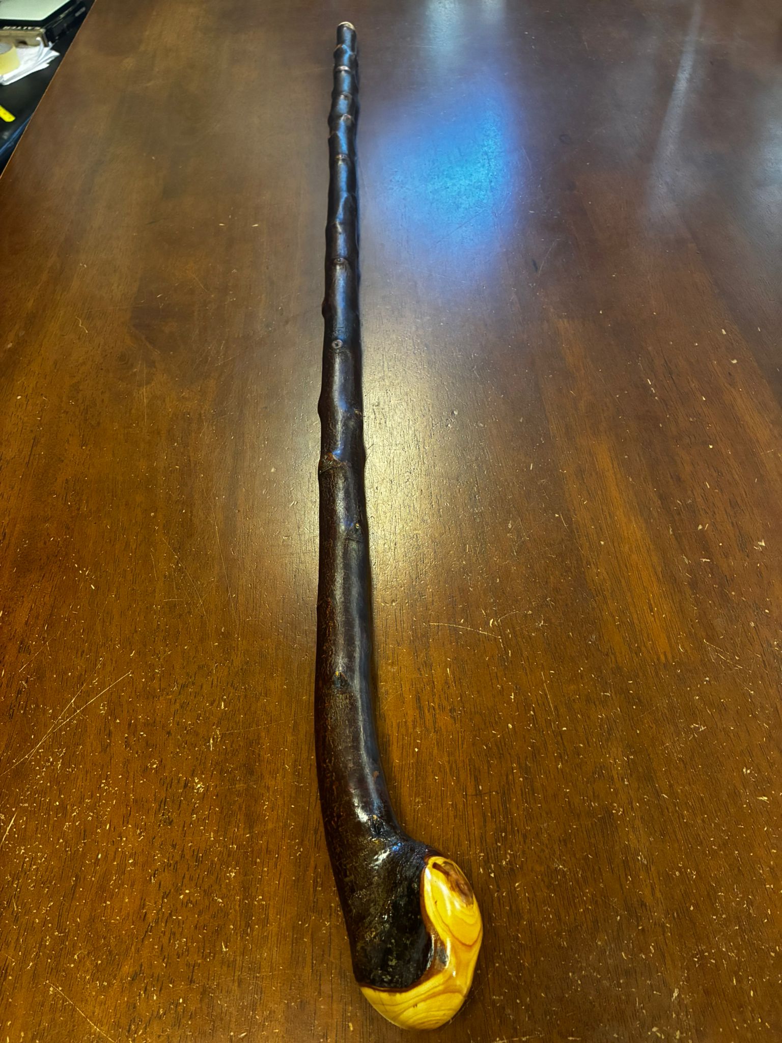 Blackthorn Walking Stick 38 1/2 inch - Handmade in Ireland