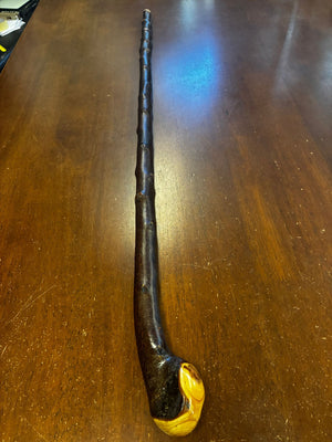 Blackthorn Walking Stick 38 1/2 inch - Handmade in Ireland