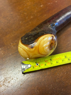 Blackthorn Walking Stick 38 1/2 inch - Handmade in Ireland