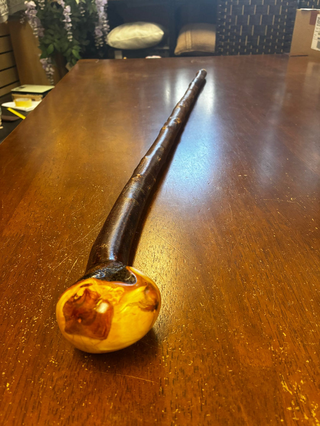 Blackthorn Walking Stick 37 1/2 inch - Handmade in Ireland